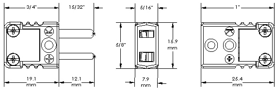 Dimensions 2 Pole Mini | Marlin Manufacturing